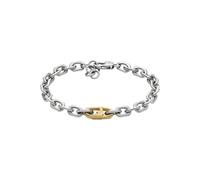 Emporio Armani Bracelet à maillons pour homme en acier inoxydable bicolore EGS3148040, Eine Grösse, Acier inoxydable, Pas de gemme