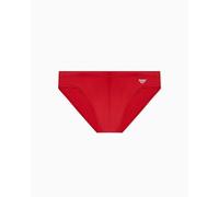 EMPORIO ARMANI Brief Slips de Bain, Rouge, M Homme