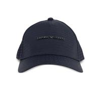 Emporio Armani - Casquette de baseball en nylon jacquard avec logo imprimé sur toute la surface - unisex - Accessoires - Bleu - Taille: ONE Size