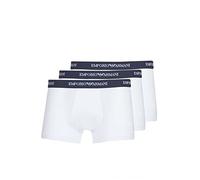 Emporio Armani CC717-111357 - Boxer - Uni - Homme - Blanc (Bianco) - Large (Taille Fabricant: L)