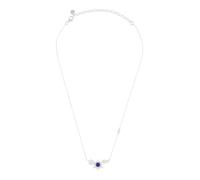 Emporio Armani Chaîne bleu foncé / argent / transparent, Taille One Size
