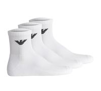 Emporio Armani Chaussettes noir / blanc, Taille 39-46