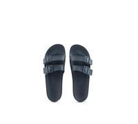EMPORIO ARMANI chaussons à bande coulissante pour hommes avec lacets réglables sea pool beachwear article XVPS09 XN998 fabriqué en Italie, N151 Navy/navy, 44