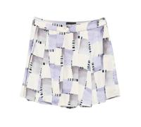 Emporio Armani - Check print satin culottes - Femme - Jupes - Multicolore - Taille: 40 FR