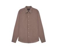 EMPORIO ARMANI Chemise Slim Fit marron clair | XL