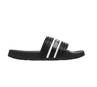 Emporio Armani Claquettes de piscine avec logo, noir/blanc, design, noir/blanc, 43 EU