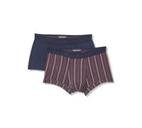 Emporio Armani Classic Pattern Mix 2-Pack Trunk Les Troncs, Stampa Righe/Marine, L pour des Hommes
