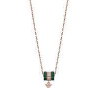 EMPORIO ARMANI - Collier avec éléments en malachite, vert, pour femme, EG3569221