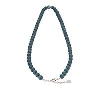 Emporio Armani - Collier de perles - Femme - Accessoires - Bleu - Taille: ONE Size