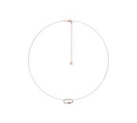 Emporio Armani Collier en laiton doré rose pour femme, EGS3404221