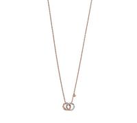 Emporio Armani Collier pour femmes en acier inoxydable avec fermoir à mousqueton