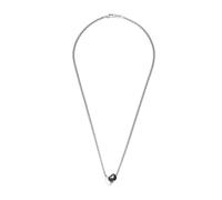 Emporio Armani Collier Pour Hommes Essentiel, Longueur : 525mm, Largeur : 15.6mm, Hauteur : 10.4mm Collier En Acier Inoxydable Argenté, EGS2937040