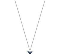 Emporio Armani Collier Pour Hommes Essentiel, Longueur : 525mm, Hauteur : 3.5mm, Largeur : 24mm Collier En Acier Inoxydable Argenté, EGS2909040