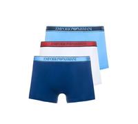 Emporio Armani Core Logoband 3-Pack Trunk Les Troncs, Bianc/INCHIOS/AZZURR, XXL pour des Hommes