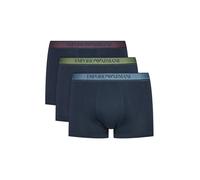 Emporio Armani Core Logoband 3-Pack Trunk Les Troncs, Marine/Marine/Marine, L pour des Hommes
