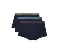 Emporio Armani Core Logoband 3-Pack Trunk Les Troncs, Marine/Marine/Marine, M pour des Hommes