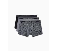Emporio Armani Core Logoband Lot de 3 Boxers pour Homme, Noir, Taille L, Noir, L