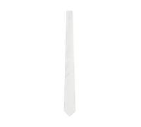 Emporio Armani - Cravate Blanche en Soie Jacquard - Homme - Accessoires - Blanc - Taille: ONE Size
