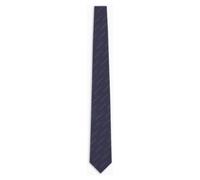 Emporio Armani - Cravate Bleue en Soie Style Élégant - Homme - Accessoires - Bleu - Taille: ONE Size