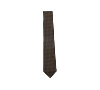 Emporio Armani - Cravate Jacquard en Pure Soie - Homme - Accessoires - Brun - Taille: ONE Size