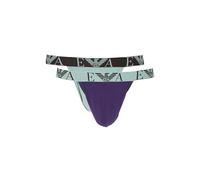 Emporio Armani Culotte String pour Homme, Violet, L