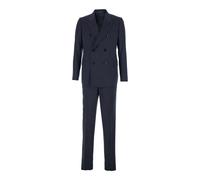Emporio Armani - Doppio petto + Pantalone Regular - Homme - Costumes - Bleu - Taille: L
