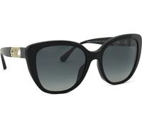 Emporio Armani Lunettes de soleil EA 4214U 50178G – Acétate noir, polarisées, dégradé gris Taille 54