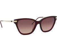 Emporio Armani Lunettes de soleil EA 4251 62658D Femme – Bordeaux, verres violets dégradés, T54