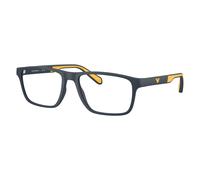 Emporio Armani - Ea3233 Rectangle Frame - unisex - Accessoires - Bleu - Taille: 56 MM