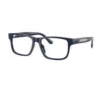 Emporio Armani - Ea3265U Monture Rectangulaire - unisex - Accessoires - Bleu - Taille: 56 MM