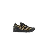 Emporio Armani EA7 - Baskets avec Logo Aigle - Homme - Chaussures - Noir - Taille: 42 2/3 EU