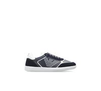 Emporio Armani EA7 - Baskets Heritage Eagle - Homme - Chaussures - Bleu - Taille: 42 1/2 EU