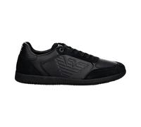 Emporio Armani EA7 - Baskets Heritage Eagle - Homme - Chaussures - Noir - Taille: 40 2/3 EU