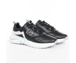 Emporio Armani EA7 - Baskets Moon Training élégantes - Femme - Chaussures - Noir - Taille: 37 EU