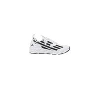 Emporio Armani EA7 - Baskets Polyester Noir Blanc Collection Printemps/Été - Homme - Chaussures - Blanc - Taille: 42 EU