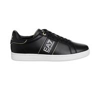 Emporio Armani EA7 - Baskets Unies à Lacets - Homme - Chaussures - Noir - Taille: 44 1/2 EU