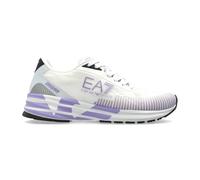 Emporio Armani EA7 - Crusher Distance Knit 2.0 - Femme - Chaussures - Blanc - Taille: 34 1/2 EU
