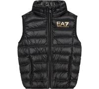 Emporio Armani EA7 Gilet Bébé Modèle 8NBQ02 BN29Z Couleur Noir/logo Or Taille 8 Ans, Noir , 8 ans