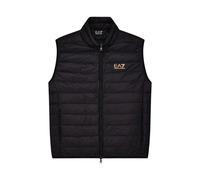 Emporio Armani EA7 - Gilet Packable Core Identity - Homme - Vestes - Noir - Taille: S