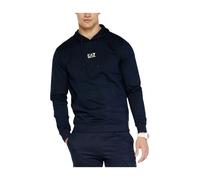 Emporio Armani Ea7, Homme, Sweatshirts et sweats à capuche, Bleu, Taille: XL Sweat à capuche