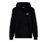 Emporio Armani Ea7, Homme, Sweatshirts et sweats à capuche, Noir, Taille: L Train Logo Series Sweat à capuche