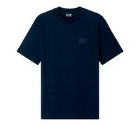 Emporio Armani Ea7, Homme, Tops, Bleu, Taille: M Logo Crew Neck T-Shirt