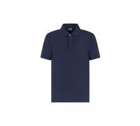 Emporio Armani Ea7, Homme, Tops, Bleu, Taille: M Visibility Stretch Cotton-Jersey Polo