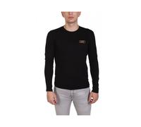 Emporio Armani Ea7, Homme, Tops, Noir, Taille: 2XL Gold Label T-Shirt