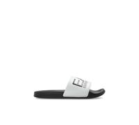 Emporio Armani EA7 - Logo Slides - Homme - Chaussures - Blanc - Taille: 43 EU