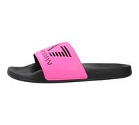Emporio Armani Ea7 - Logo Slides - Homme - Chaussures - Rose - Taille: 42 EU