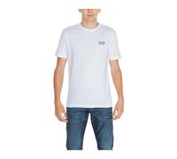Emporio Armani EA7 - Logo Tee - Homme - Tops - Blanc - Taille: 2XL