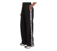 Emporio Armani EA7 - Pantalone in Jersey Logato - Femme - Pantalons - Noir - Taille: 36 FR