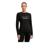 EA7 Emporio Armani Sweat-shirt 'Evolution' or / noir, Taille XS