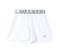 Emporio Armani EA7 - Sweat Shorts - Femme - Shorts - Blanc - Taille: 36 FR